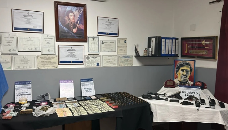 Detuvieron a un empleado del Hospital de Niños por vender drogas: secuestraron armas y un arsenal de balas