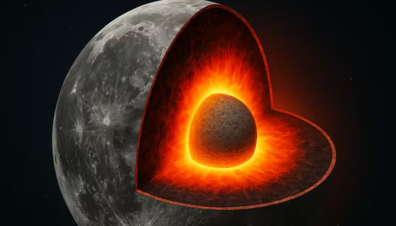 Confirman que la Luna tiene un núcleo interno sólido y el hallazgo redefine la historia del sistema solar