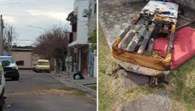 Incendio, tensión y un hombre apuñalado en una vivienda de La Plata