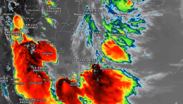 La Plata en guardia, con alerta naranja por fuertes tormentas durante el fin de semana