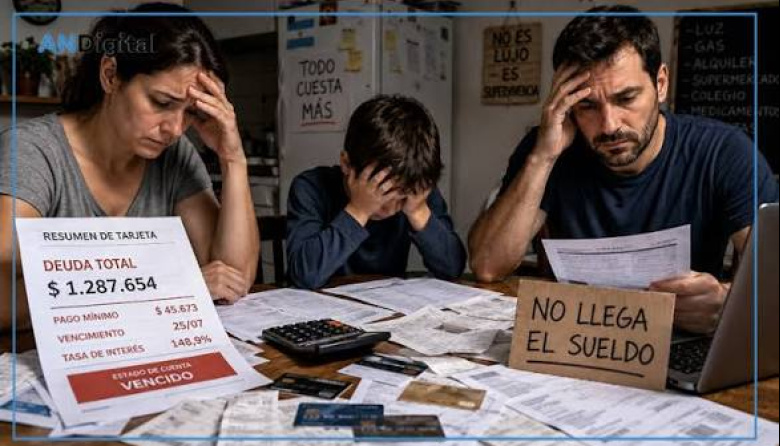 Deterioro de los ingresos e incremento de la morosidad familiar: las deudas impagas de los hogares alcanzan un pico histórico comparativo