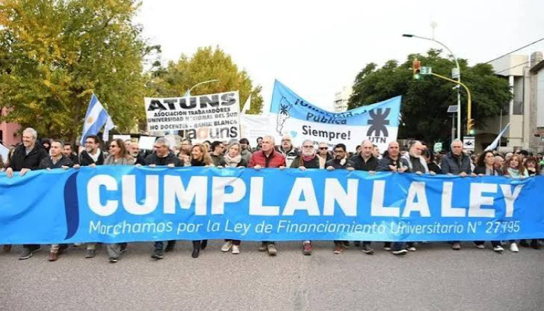 Coyuntura salarial y vencimiento del emplazamiento magistral: nuevo paro universitario de 72 horas ante la falta de pago y el reclamo por la Ley de Financiamiento