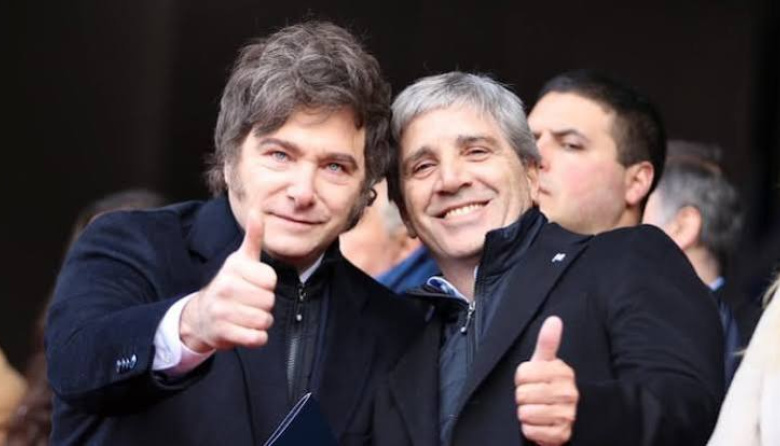 Milei tuvo que salir a negar la renuncia de Caputo tras el temblor por Ades: «Tenemos una relación simbiótica»