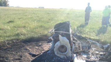 Un platense murió al estrellarse su helicóptero