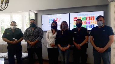Reunión de la Cámara Comercial del Centro con autoridades policiales
