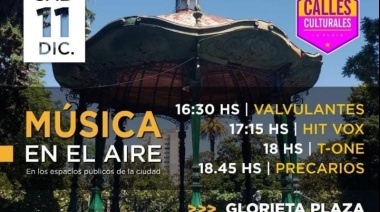 "Calles Culturales" en la Glorieta de Plaza San Martín