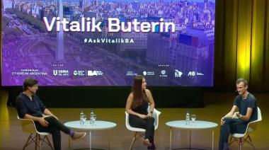 El creador de Ethereum elogió a la comunidad cripto de Argentina y a uno de sus proyectos