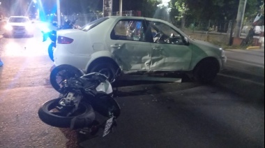 Robo, persecución e impactante choque en La Plata