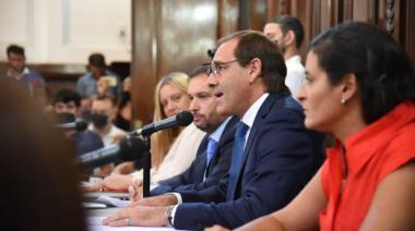 Los cuatro ejes del plan de ciudad que Garro detalló en el inicio de las sesiones legislativas