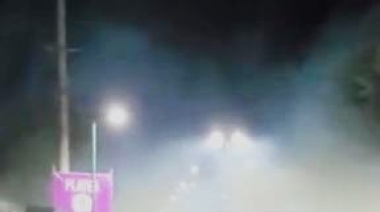 Enfrentamiento entre fanáticos y la policía en el recital de La Renga