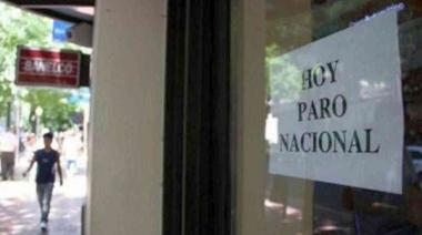 Paro de bancos en todo el país