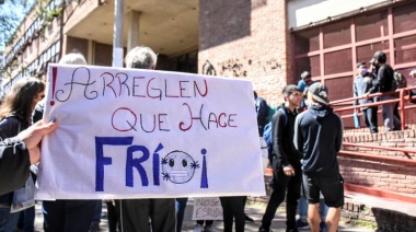 La secundaria Manuel Belgrano realizará un “frazadazo” pidiendo por calefacción: “Con frío no se puede estudiar”