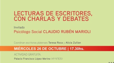 Invitados especiales y la participación del público en un nuevo ciclo literario