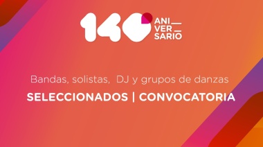 Las Bandas, solistas, DJ y grupos de danzas que fueron convocados para el festejo del aniversario de La Plata