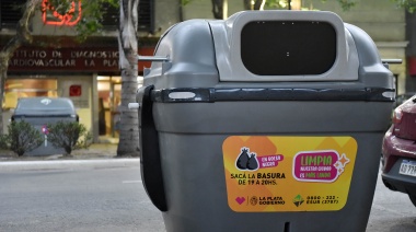 Instalaron 50 nuevos contenedores en dos avenidas centrales de La Plata