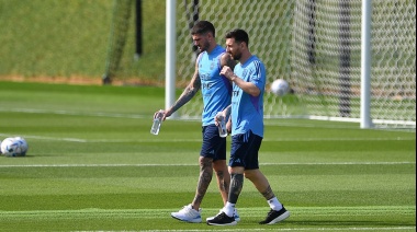 El “Kun” Agüero y Tini Stoessel, destacados entre quienes visitaron a la selección
