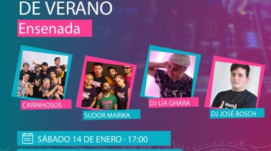 Llega el Festival de Verano en Ensenada con shows gratuitos y música electrónica
