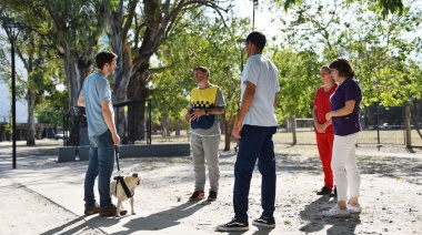 Veterinarios municipales recorrerán distintas áreas recreativas para dar consejos pertinentes