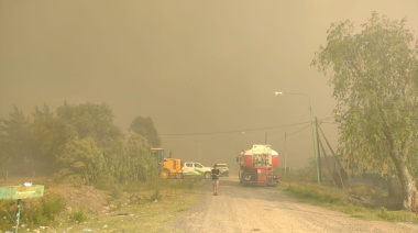 Se incendia la reserva natural de Punta Lara