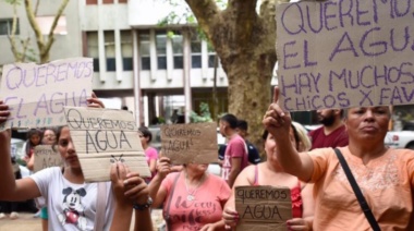 Crespo volvió a reclamar la emergencia hídrica por el mal servicio de ABSA en La Plata