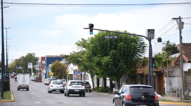 Implementan la “onda verde” en Avenida 44 entre 131 y Ruta 36
