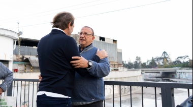Garro recorrió Ringuelet y resaltó la necesidad de “seguir priorizando la gestión del riesgo hídrico”