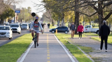 En La Plata ya hay más de 46 km de bicisendas y buscan llegar a los 65 este año