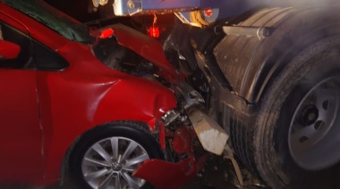 Grave accidente en Lisandro Olmos: Cuatro vehículos involucrados en colisión en cadena y tres personas heridas