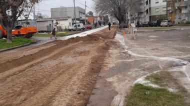 Avanza la repavimentación de arterias clave en Villa Elvira