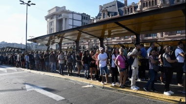 Rige el paro de transporte en el AMBA y varias provincias