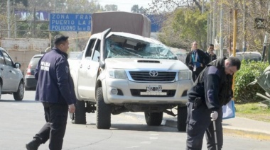Accidente en la rotonda de acceso a La Plata: fallece hombre de 84 años
