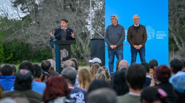 Kicillof: “Nuestro objetivo es acompañar a los que trabajan y producen en todos los ambientes rurales”