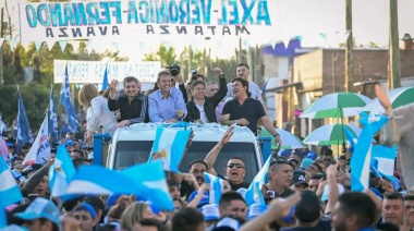 Massa y Kicillof cierran la campaña en Arsenal festejando el Día de la Lealtad