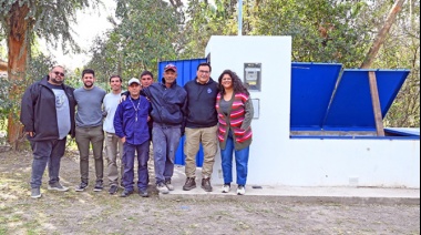 Se instaló la red de agua en el Barrio 235 de Etcheverry