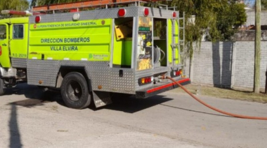 Impactante incendio causó terror en Villa Elvira