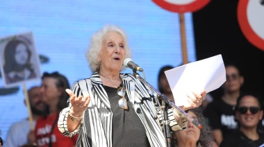 Estela de Carlotto criticó las "provocaciones" de Milei y Villarruel en el Día de la Memoria