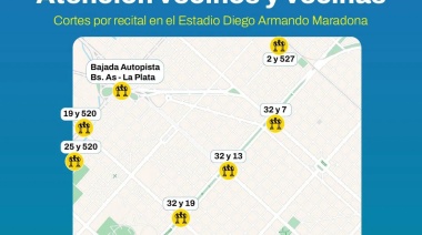 Plan de seguridad para el concierto de La Renga en La Plata