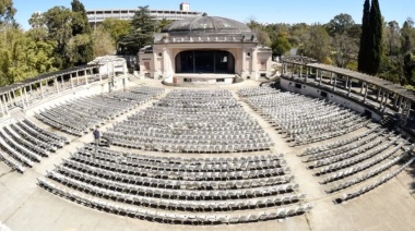 Reunión entre Alak, Kicillof y funcionarios para avanzar la recuperación del Teatro del Lago