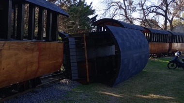 Descarriló y volcó el tren de la República de los Niños: hay seis heridos