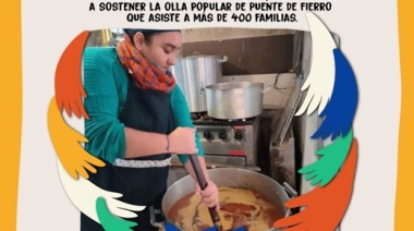 Vecinos piden colaboraciones para la olla popular del barrio Puente de Fierro