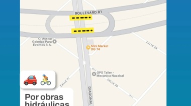 Cortarán el tránsito en el barrio Cementerio por dos meses debido a obras pluviales