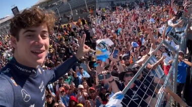 Franco Colapinto vuelve a correr el domingo, tras su gran actuación en Estados Unidos