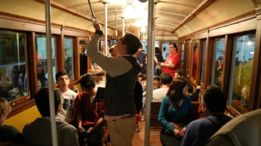 Los vagones de madera del Subte A vuelven a circular en La Noche de los Museos