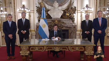 El discurso que dará Milei hoy por cadena nacional a un año de gestión