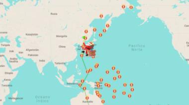Cómo seguir en vivo el recorrido de Papá Noel con Google Santa Tracker