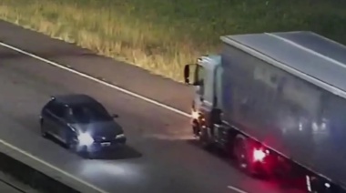 Un conductor borracho manejó a contramano en la Autopista Buenos Aires-La Plata