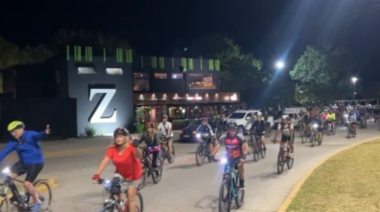 Balearon a una ciclista durante una pedaleada nocturna en grupo