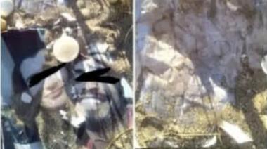 Encontraron una brujería con una foto y un mensaje inesperado