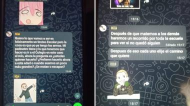 Alumnos de una escuela de Maschwitz planearon una masacre con armas de fuego