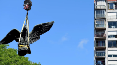 A días de la inauguración, Plaza Italia entra en su etapa final de obras